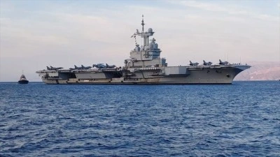 BFMTV: Fransız Charles de Gaulle u&ccedil;ak gemisi Doğu Akdeniz'e g&ouml;nderildi