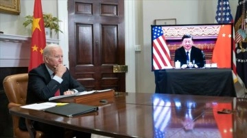 Biden ile Çinli mevkidaşı Şi'nin 2 saat 17 dakikalık görüşmesi sona erdi