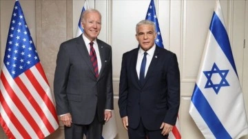 Biden, İsrail Başbakanı Yair Lapid ile görüştü