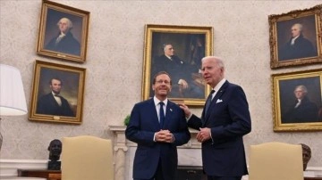 Biden, İsrail Cumhurbaşkanı Herzog'u Beyaz Saray'da ağırlayacak
