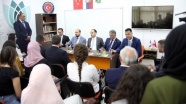 Bilal Erdoğan Sırbistan'daki 'Türkiye Mezunları' ile buluştu