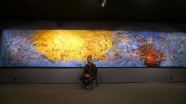 Bilkent'teki 10 metrelik yekpare tablo ilgi görüyor