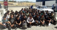Bingöl’de 62 yabancı uyruklu şahıs yakalandı