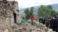 Bingöl depreminden etkilenen Erzurum'un Çat ilçesinde hasar tespit çalışması başladı
