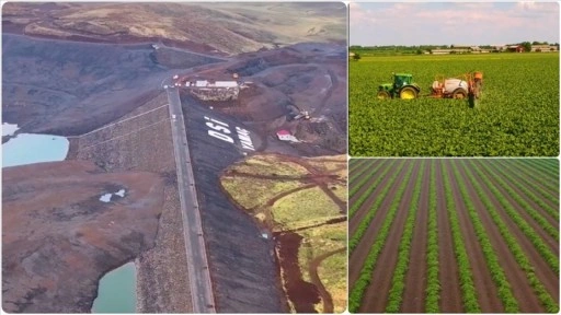 Bing&ouml;l Yama&ccedil; Barajı'nda su tutuldu