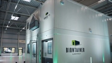 BioNTech, Ruanda'ya göndereceği konteyner aşı fabrikasını tamamladı