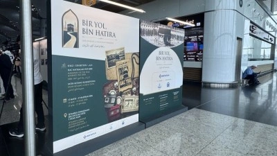 "Bir Yol, Bin Hatıra" sergisi İstanbul Havalimanı'nda a&ccedil;ıldı