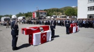 Bitlis&#039;te şehitler uğurlandı