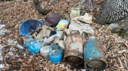 Bitlis&#039;te tespit edilen 10 sığınaktaki malzemeler imha edildi