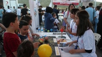 Bitlis'te "Gökyüzü Gözlem Şenliği" düzenlendi