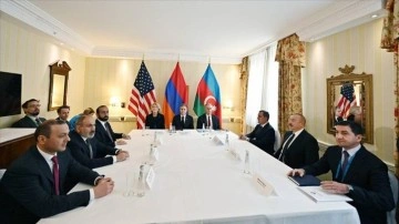 Blinken, Aliyev ve Paşinyan, Münih'te bir araya geldi