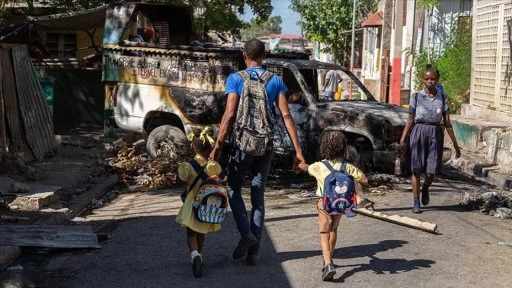 BM, çete şiddetinin yaşandığı Haiti'de 1,3 milyon kişinin yerinden edildiğini bildirdi