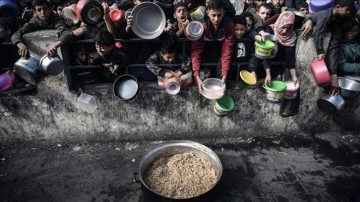 BM: Dünyanın en aç 700 bin insanının beşinden dördü Gazze'de yaşıyor