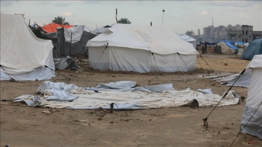 BM: Gazze'de son yağışlardan yaklaşık 55 bin aile etkilendi, barınaklar hasar g&ouml;rd&uuml;