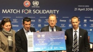 BM ve UEFA'dan 'Dayanışma Maçı'