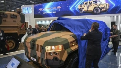 BMC'nin yeni aracı PAMİR 4x4, SAHA 2026'da vitrine &ccedil;ıktı