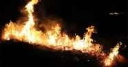 Bodrum’daki yangın mahalle sakinlerini korkuttu