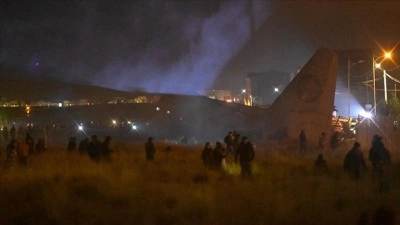 Bolivya'da kargo u&ccedil;ağının d&uuml;şmesi sonucu en az 15 kişi hayatını kaybetti