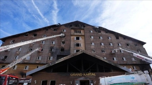Bolu Kartalkaya'daki Grand Kartal Otel yangını davasının 2. duruşması başladı