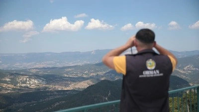 Bolu ve D&uuml;zce'de 656 bin hektar ormanlık alan 24 saat g&ouml;zetim altında