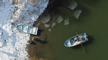 Bolulu balıkçıların soğuk kış günlerinde zorlu ekmek mücadelesi