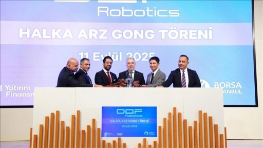 Borsa İstanbul'da gong DOF Robotik Sanayi AŞ için çaldı