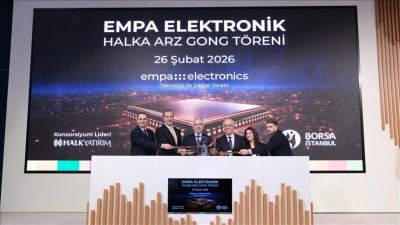 Borsa İstanbul'da gong Empa Elektronik i&ccedil;in &ccedil;aldı
