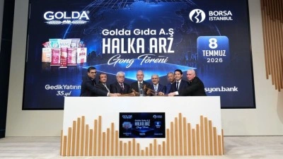 Borsa İstanbul'da gong Golda Gıda Sanayi ve Ticaret AŞ i&ccedil;in &ccedil;aldı