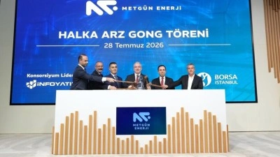 Borsa İstanbul'da gong Metg&uuml;n Enerji Yatırımları AŞ i&ccedil;in &ccedil;aldı
