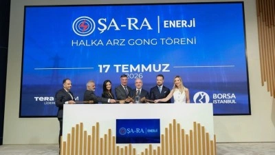 Borsa İstanbul'da gong Şa-Ra Enerji İnşaat Ticaret ve Sanayi AŞ i&ccedil;in &ccedil;aldı