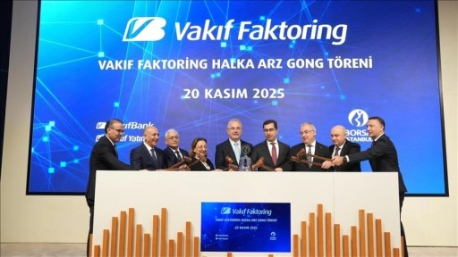 Borsa İstanbul'da gong Vakıf Faktoring için çaldı