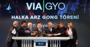 Borsa İstanbul'da gong Via Gyo için çaldı