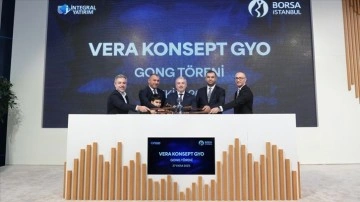 Borsa İstanbul’da gong Vera Konsept GYO için çaldı