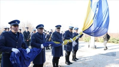 Bosna Hersek'in bağımsızlığının 34. yıl d&ouml;n&uuml;m&uuml; t&ouml;renlerle kutlandı