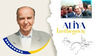 Bosna Hersek'in ilk cumhurbaşkanı merhum Aliya İzetbegovi&ccedil;, doğumunun 101'inci yılında anılıyor