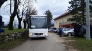 Bosna Hersek&#039;teki Vucjak Kampı&#039;nda kalan göçmenler taşınıyor