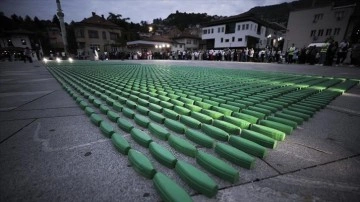 Bosna Hersek'teki Srebrenitsa Anıt Merkezi'nin açılışının 20'nci yılında tören düzenlendi