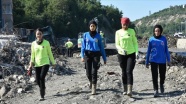 Bozkurt&#039;ta arama kurtarma ve enkaz kaldırma çalışmalarına &#039;gönüllü kadın&#039; desteği