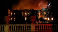 Brezilya'da 200 yıllık tarih yanıyor