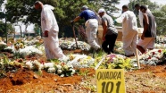 Brezilya&#039;da son 24 saatte 3 bin 780 kişi Kovid-19 nedeniyle hayatını kaybetti
