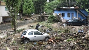 Brezilya'daki sel felaketinde ölenlerin sayısı 25'e yükseldi