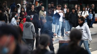 Br&uuml;ksel'de eğitimde tasarruf &ouml;nlemlerine y&ouml;nelik yeni protesto d&uuml;zenlendi