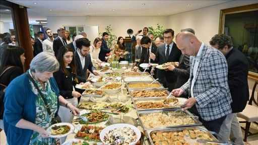 Brüksel'de "Türk Mutfağı Haftası" kapsamında geleneksel lezzetler tanıtıldı