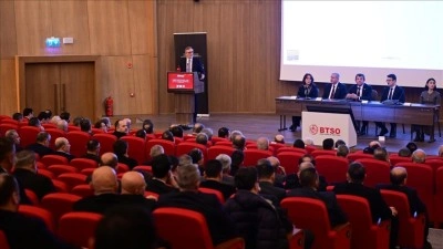 BTSO Y&ouml;netim Kurulu Başkanı Burkay, tekstil sekt&ouml;r&uuml;ne ilişkin değerlendirmelerde bulundu