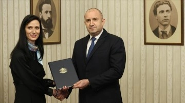 Bulgaristan Cumhurbaşkanı Radev, başbakan adayı Gabriel'i hükümeti kurmakla görevlendirdi