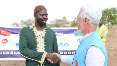 Burkina Faso halkı yardım organizasyonları dolayısıyla T&uuml;rkiye'ye minnettar