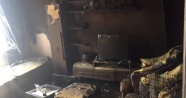 Bursa'da hırsızlar önce evi soydu sonra ateşe verdi