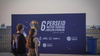 Bursa'da "Perseid meteor yağmuru g&ouml;zlem etkinliği" başladı