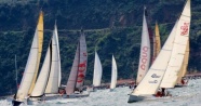 Bursa'da yelkenliler kıyasıya yarıştı
