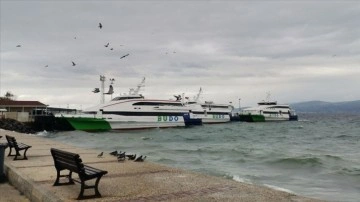 Bursa Deniz Otobüslerinin 8 seferi iptal edildi